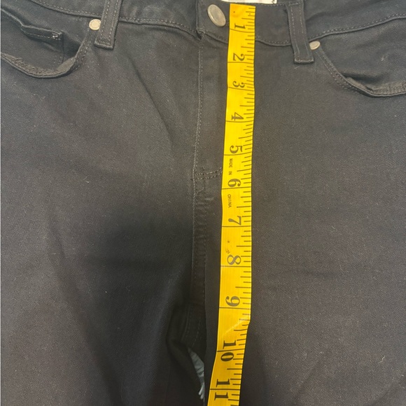 PAIGE Midnight Black Denim - Picture 9 of 9